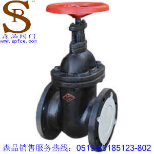 Z45T-10鑄鐵閘閥、鑄鐵法蘭暗桿閘閥SPZ45T-10